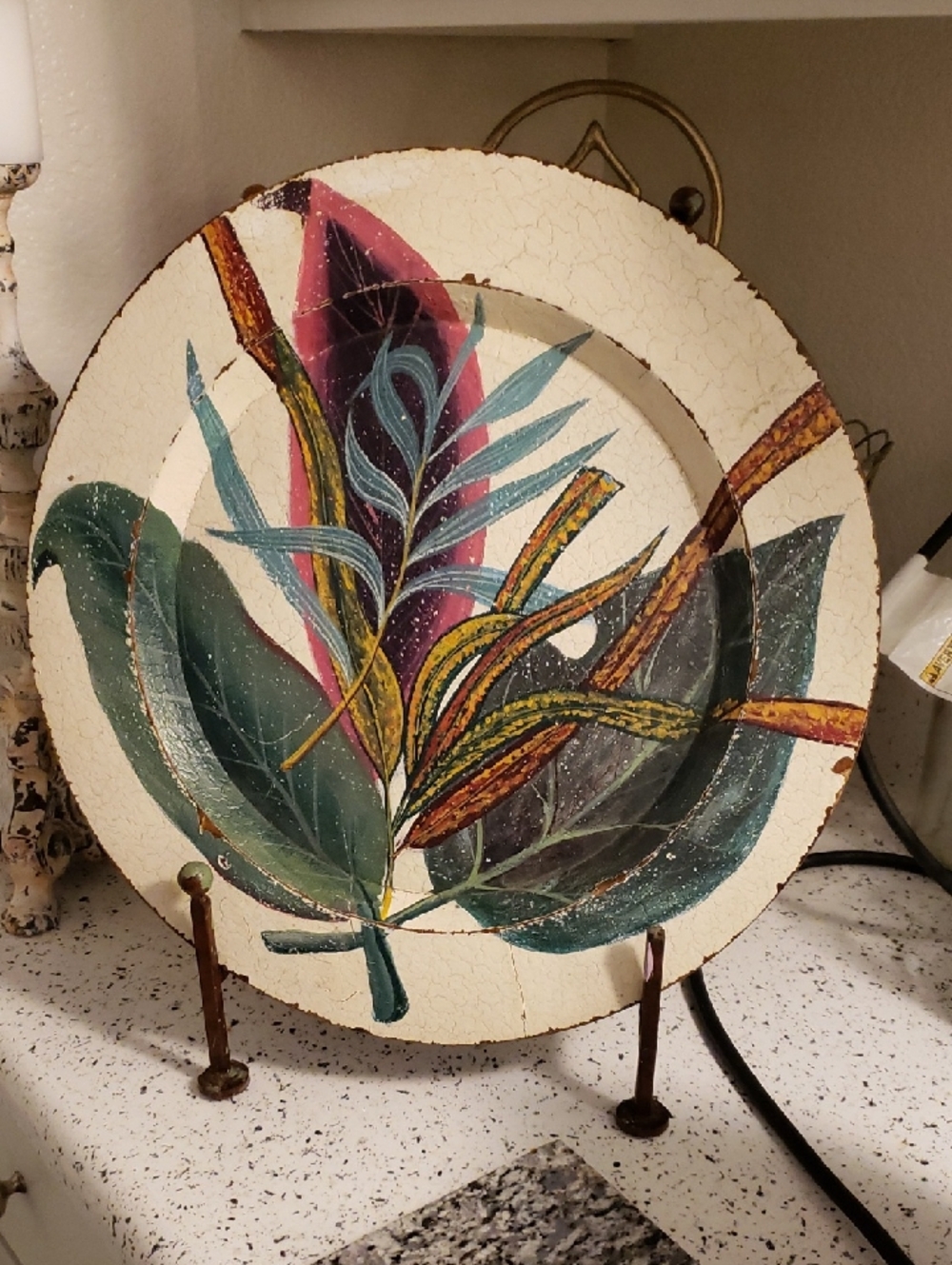 Wooden Round Tray